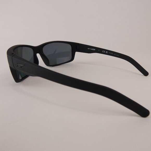 Arnette Sunglasses Fastball Black Style 4202-447/81 Polarized Rectangle - Picture 5 of 13